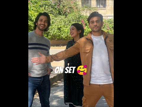 Kaffara drama on set 🥰 #aliansari #laibakhan #kaffara #pakistanidrama #pakistanishowbiz #shorts