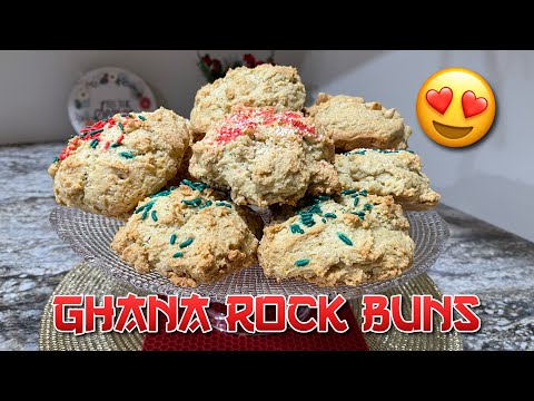 How To Make PERFECT Christmas Rock Buns | Gloria's Ahobrase3 Kitchen