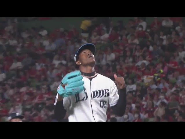 【8回表】ライオンズ・ヤン 1イニングを2奪三振無失点の好投で3者凡退に抑える!!  2024年6月11日 埼玉西武ライオンズ 対 広島東洋カープ