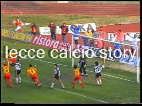Il gol-lampo di Antonio Rizzolo in LECCE-Cesena 1 a 0 del 7 febbraio 1993