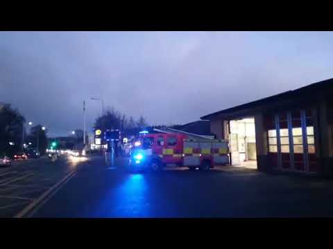 *BULLHORN* Lancashire Fire & Rescue Service - Hyndburns First pump Turnout.