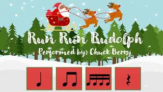 *UPDATED*  Run Rudolph-Holiday Rhythm Play Along-Bucket Drumming-Body Percussion!