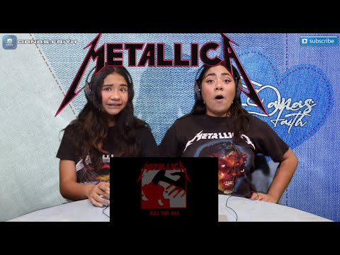 Two Girls React To Metallica - The Four Horsemen Lyrics (HD)