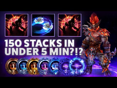 Zuljin Tazdingo - 150 STACKS IN UNDER 5 MIN?!? - Bronze to Grandmaster S1 2022