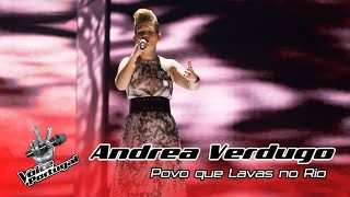 Andrea Verdugo - Povo que Lavas no Rio (Amália Rodrigues) | Gala | The Voice Portugal