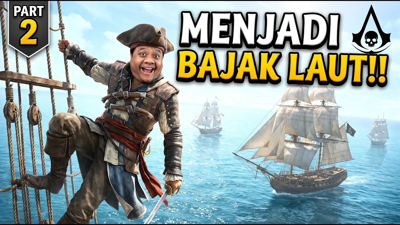 KEMBALI MELAUT‼️- Assassin's Creed Black Flag Resynced (PART 2)