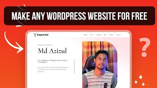 How to Make any WordPress Website for FREE 2023 - WordPress MasterClass for beginners