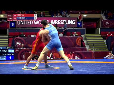 Qual. GR - 77 kg: V. NEMES (SRB) v. I. PETRISHIN (ISR)