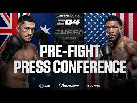 Pre-Fight Press Conference: Zuffa Boxing 04