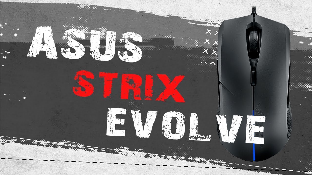 Мышь Asus ROG STRIX Evolve, черный