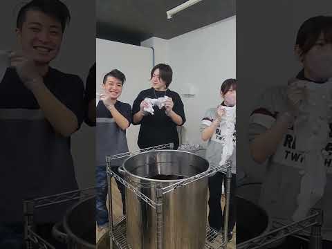 🌟ハンドメイド部🌟 🔽藍染編 #徳島大学 #部活 #大学生 #shorts