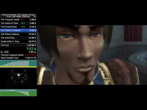 Prince of Persia: Sands of Time Any% NMG WR 1:25:52 [Game audio only]
