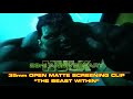 The Hulk 2003 35mm Open Matte Screening Clip The Beast Within Theatre Bootleg