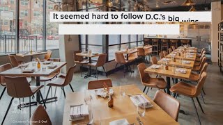 2 DC restaurants in running for 'best new restaurant' in the country