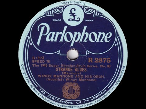 Wingy Mannone - Strange Blues