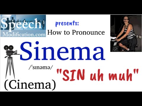 How to Pronounce Sinema (Cinema)