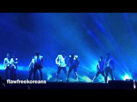 160109 EXO'luXion in Singapore - EXO Dubstep Intro Live