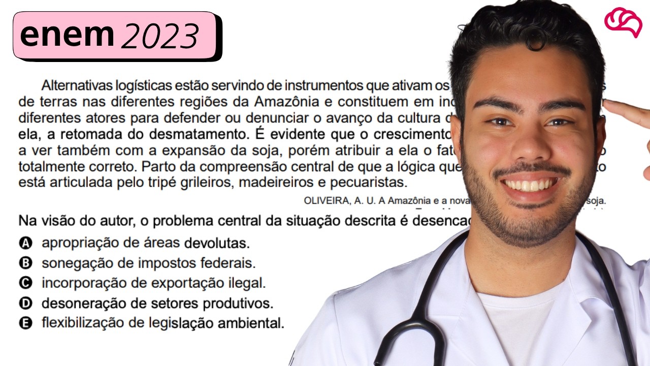 Resolução em Vídeo — Questão 71 ENEM 2023