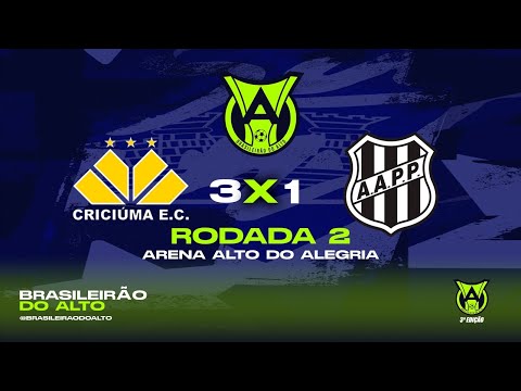 CRICIÚMA 3x1 PONTE PRETA