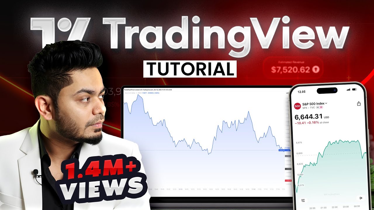 TradingView Tutorial || Best Charting Software || Basics to Advanced | SImple Language| BoomingBulls