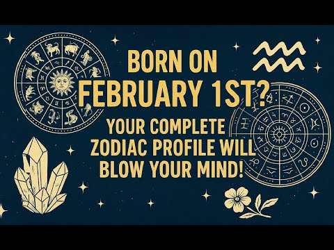Born on February 1st? Your Complete Zodiac Profile Will Blow Your Mind!