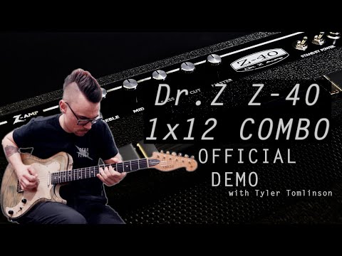 Dr. Z Z-40 40-watt 1 x 12-inch Tube Combo Amp - Black Tolex Dr. Z Z-40 40-watt 1 x 12-inch Tube Combo Amp - Black Tolex