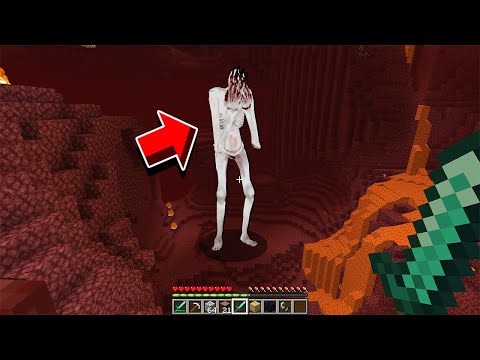 We found a GIANT SCP-096 in the Nether, then this happened... (Minecraft)