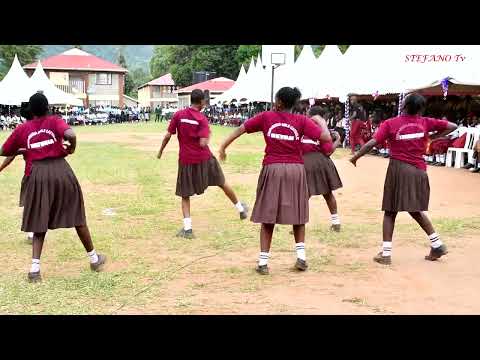 HUYU NI NANI DANCE AT ST. CECILIA GIRLS CHEPARERIA  CATHOLIC DIOCESE OF KITALE