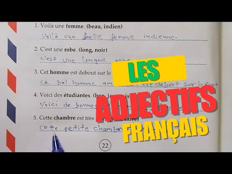 Adjectives In French
