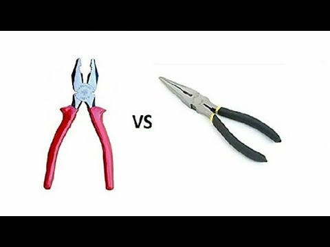 Nose and Combination Plier/Difference B/W Combinational and Nose Pliers