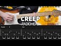 Radiohead - Creep (Guitar lesson with TAB)