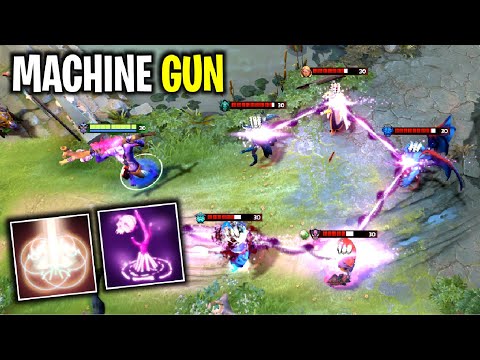 MACHINE GUN IS REAL..!! Wombo Combo Witch Doctor + Chen Rampage by Goodwin 7.27 | Dota 2