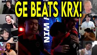 Valorant Streamers React To GE Beating KRX After An Insane Match In VCT