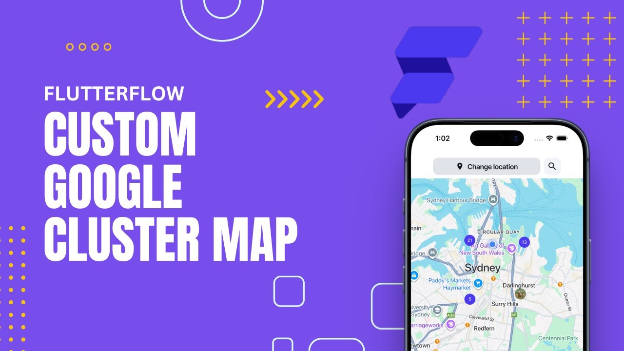 Build a Custom Google Maps Cluster in FlutterFlow