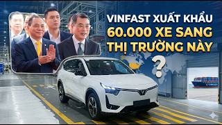 Vinfast Xuất Khẩu 60.000 xe vào thị trường này. #vinfast #automobile #otodien #vf8erev #erev #vf3 