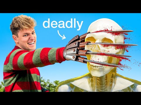 I Tested Horror Movie Weapons in Real Life!