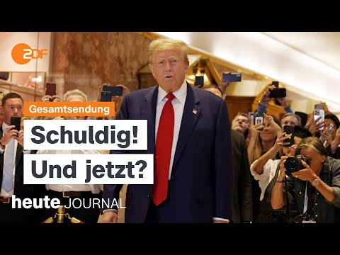 Video Thumbnail: heute journal vom 31.05.2024 Trump schuldig gesprochen, Kurswechsel im Ukraine-Krieg