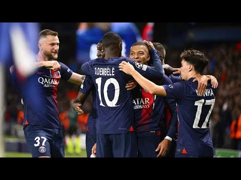 PSG vs MILAN 3-0 HIGHLIGHTS 2023 | Mbappe is Irreplaceable | Champion's League