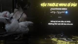 Cover art for YEU THUONG NHAU GI DAU