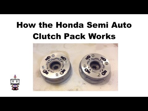 How the Honda Semi Auto Clutch Works (50, 70, 90cc)
