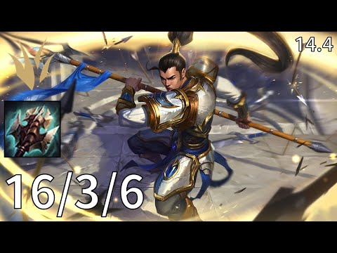 Xin Zhao Jungle vs Evelynn - EUW Master | Patch 14.4