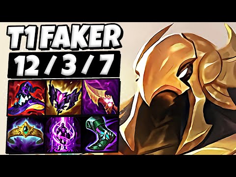 T1 Faker Azir vs Tristana [ MID ] Patch 13.15 Ranked Korea ✅