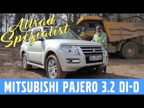 2017 Mitsubishi Pajero 3.2 DI-D (190 PS) -  Test, Review und Fahrbericht / Testdrive
