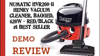 NUMATIC HVR200-11 Henry Vacuum hoover Cleaner, Bagged, 620 W - Red/Black #1 Best Seller Review