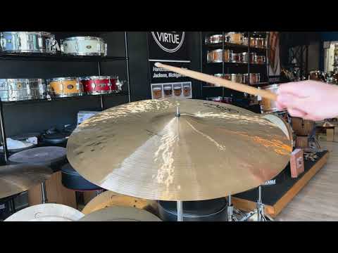 Paiste Masters 22" Dark Ride (2552g) VIDEO Demo Traditional Cymbal image 6