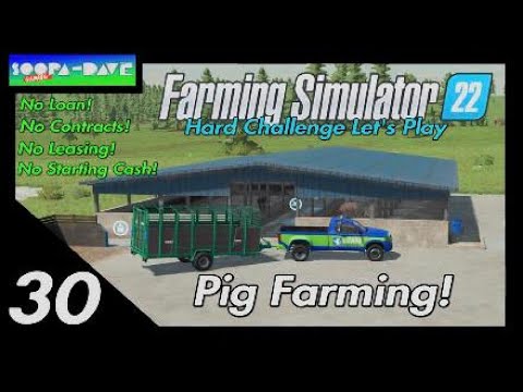 Farming Simulator 22 Pig Farming