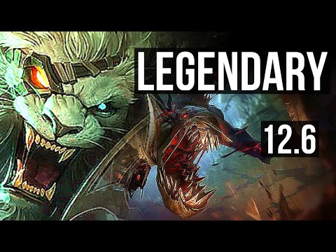 RENGAR vs FIDDLESTICKS (JNG) | 10 solo kills, 2.3M mastery, 22/2/2, Legendary | EUW Diamond | 12.6