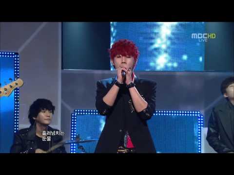 121124 Music Core Kim Sung Kyu - 60 seconds live