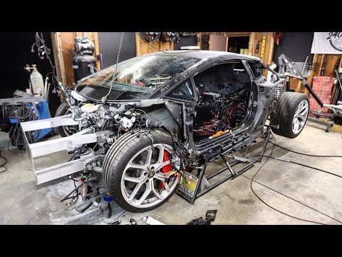 First Ever Clutch Install In a Huracan & We Rebuilt the Front End!