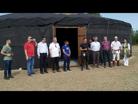 Ősök Napja Bugac - Attila sátor megnyitása